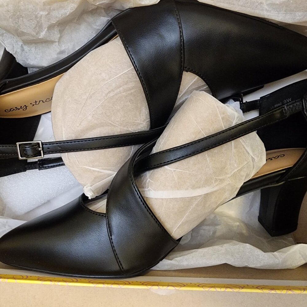Easy Street Womens Elegance C Black 9W - B024 - Picture 6 of 8